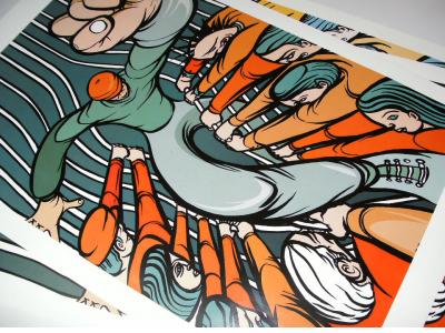 "Presos Politicos" Digital Prints.